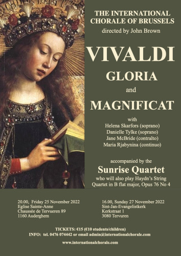 Vivaldi Gloria and Magnificat concert
