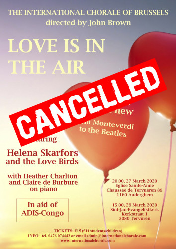 Love is in the air - CANCELLED