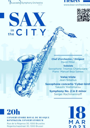 Sax in the City poster